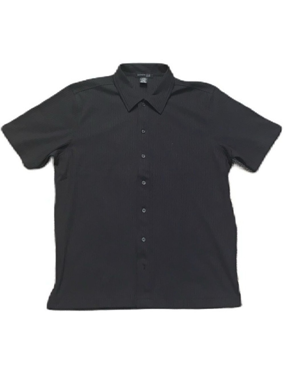 Kenneth Cole Black Shirt Soft Comfortable Club Classic EUC